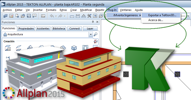 Plugin iMventaIntAll Allplan 2015